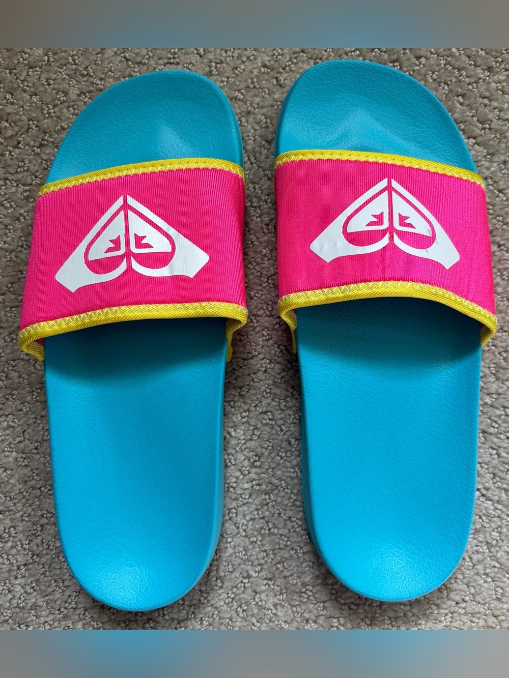 Womens ROXY Slide Sandals